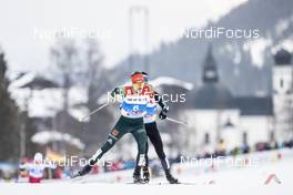 22.02.2019, Seefeld, Austria (AUT): Fabian Riessle (GER) - FIS nordic world ski championships, nordic combined, individual gundersen HS130/10km, Seefeld (AUT). www.nordicfocus.com. © Modica/NordicFocus. Every downloaded picture is fee-liable.