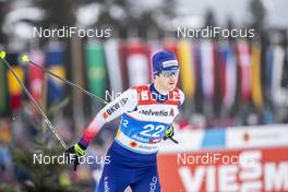 22.02.2019, Seefeld, Austria (AUT): Tim Hug (SUI) - FIS nordic world ski championships, nordic combined, individual gundersen HS130/10km, Seefeld (AUT). www.nordicfocus.com. © Modica/NordicFocus. Every downloaded picture is fee-liable.