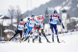 22.02.2019, Seefeld, Austria (AUT): Bernhard Gruber (AUT), Ilkka Herola (FIN), (l-r)  - FIS nordic world ski championships, nordic combined, individual gundersen HS130/10km, Seefeld (AUT). www.nordicfocus.com. © Modica/NordicFocus. Every downloaded picture is fee-liable.