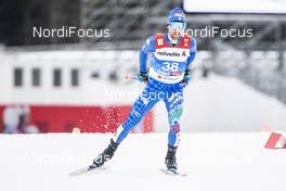 22.02.2019, Seefeld, Austria (AUT): Alessandro Pittin (ITA) - FIS nordic world ski championships, nordic combined, individual gundersen HS130/10km, Seefeld (AUT). www.nordicfocus.com. © Modica/NordicFocus. Every downloaded picture is fee-liable.
