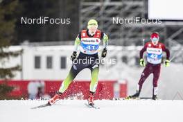 22.02.2019, Seefeld, Austria (AUT): Ozbej Jelen (SLO) - FIS nordic world ski championships, nordic combined, individual gundersen HS130/10km, Seefeld (AUT). www.nordicfocus.com. © Modica/NordicFocus. Every downloaded picture is fee-liable.