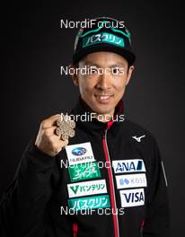 22.02.2019, Seefeld, Austria (AUT): Akito Watabe (JPN) - FIS nordic world ski championships, nordic combined, medals, Seefeld (AUT). www.nordicfocus.com. Free handout image for editorial use for print and online media. No secondary purchase. © GEPA-pictures/WSC Seefeld 2019 