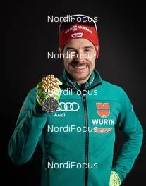 02.03.2019, Seefeld, Austria (AUT): Fabian Riessle (GER) - FIS nordic world ski championships, nordic combined, medals, Seefeld (AUT). www.nordicfocus.com. Free handout image for editorial use for print and online media. No secondary purchase. © GEPA-pictures/WSC Seefeld 2019 