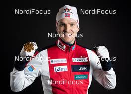 02.03.2019, Seefeld, Austria (AUT): Joergen Graabak (NOR) - FIS nordic world ski championships, nordic combined, medals, Seefeld (AUT). www.nordicfocus.com. Free handout image for editorial use for print and online media. No secondary purchase. © GEPA-pictures/WSC Seefeld 2019 