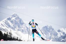 02.03.2019, Seefeld, Austria (AUT): Francois Braud (FRA) - FIS nordic world ski championships, nordic combined, team HS109/4x5km, Seefeld (AUT). www.nordicfocus.com. © Modica/NordicFocus. Every downloaded picture is fee-liable.