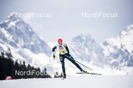 02.03.2019, Seefeld, Austria (AUT): Johannes Rydzek (GER) - FIS nordic world ski championships, nordic combined, team HS109/4x5km, Seefeld (AUT). www.nordicfocus.com. © Modica/NordicFocus. Every downloaded picture is fee-liable.