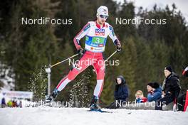 02.03.2019, Seefeld, Austria (AUT): Jan Schmid (NOR) - FIS nordic world ski championships, nordic combined, team HS109/4x5km, Seefeld (AUT). www.nordicfocus.com. © Modica/NordicFocus. Every downloaded picture is fee-liable.