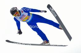 02.03.2019, Seefeld, Austria (AUT): Eldar Orussayev (KAZ) - FIS nordic world ski championships, nordic combined, team HS109/4x5km, Seefeld (AUT). www.nordicfocus.com. © THIBAUT/NordicFocus. Every downloaded picture is fee-liable.