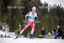 02.03.2019, Seefeld, Austria (AUT): Jan Schmid (NOR) - FIS nordic world ski championships, nordic combined, team HS109/4x5km, Seefeld (AUT). www.nordicfocus.com. © Modica/NordicFocus. Every downloaded picture is fee-liable.