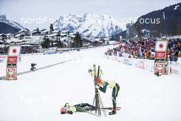 24.02.2019, Seefeld, Austria (AUT): Eric Frenzel (GER), Fabian Riessle (GER), (l-r)  - FIS nordic world ski championships, nordic combined, team sprint HS130/2x7.5km, Seefeld (AUT). www.nordicfocus.com. © Modica/NordicFocus. Every downloaded picture is fee-liable.