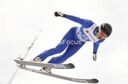 20.02.2019, Innsbruck, Austria (AUT): Eldar Orussayev (KAZ) - FIS nordic world ski championships, nordic combined, training, Innsbruck (AUT). www.nordicfocus.com. © THIBAUT/NordicFocus. Every downloaded picture is fee-liable.