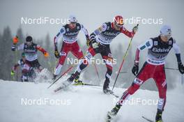 08.12.2019, Lillehammer, Norway (NOR): Lukas Greiderer (AUT) - FIS world cup nordic combined, individual gundersen HS140/10km, Lillehammer (NOR). www.nordicfocus.com. © Vianney THIBAUT/NordicFocus. Every downloaded picture is fee-liable.