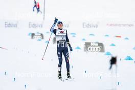 07.12.2019, Lillehammer, Norway (NOR): Samuel Costa (ITA) - FIS world cup nordic combined, team HS140/4x5km, Lillehammer (NOR). www.nordicfocus.com. © Modica/NordicFocus. Every downloaded picture is fee-liable.