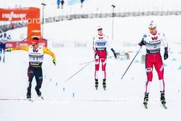 07.12.2019, Lillehammer, Norway (NOR): Fabian Riessle (GER), Joergen Graabak (NOR), (l-r)  - FIS world cup nordic combined, team HS140/4x5km, Lillehammer (NOR). www.nordicfocus.com. © Modica/NordicFocus. Every downloaded picture is fee-liable.