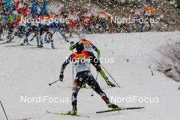 21.12.2019, Ramsau, Austria (AUT): Kodai Kimura (JPN) - FIS world cup nordic combined, individual gundersen HS98/10km, Ramsau (AUT). www.nordicfocus.com. © Volk/NordicFocus. Every downloaded picture is fee-liable.