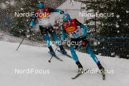 21.12.2019, Ramsau, Austria (AUT): Laurent Muhlethaler (FRA) - FIS world cup nordic combined, individual gundersen HS98/10km, Ramsau (AUT). www.nordicfocus.com. © Volk/NordicFocus. Every downloaded picture is fee-liable.