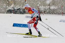 21.12.2019, Ramsau, Austria (AUT): Espen Bjoernstad (NOR) - FIS world cup nordic combined, individual gundersen HS98/10km, Ramsau (AUT). www.nordicfocus.com. © Volk/NordicFocus. Every downloaded picture is fee-liable.