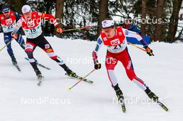 22.12.2019, Ramsau, Austria (AUT): Espen Andersen (NOR) - FIS world cup nordic combined, individual gundersen HS98/10km, Ramsau (AUT). www.nordicfocus.com. © Volk/NordicFocus. Every downloaded picture is fee-liable.