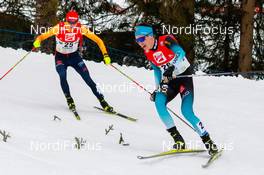 22.12.2019, Ramsau, Austria (AUT): Laurent Muhlethaler (FRA) - FIS world cup nordic combined, individual gundersen HS98/10km, Ramsau (AUT). www.nordicfocus.com. © Volk/NordicFocus. Every downloaded picture is fee-liable.