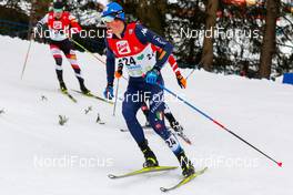 22.12.2019, Ramsau, Austria (AUT): Samuel Costa (ITA) - FIS world cup nordic combined, individual gundersen HS98/10km, Ramsau (AUT). www.nordicfocus.com. © Volk/NordicFocus. Every downloaded picture is fee-liable.