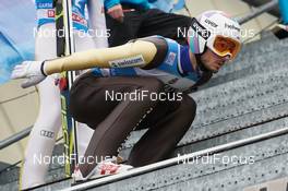 31.12.2018, Garmisch-Partenkirchen, Germany (GER): Killian Peier (SUI) - FIS world cup ski jumping, four hills tournament, qualification HS140, Garmisch-Partenkirchen (GER). www.nordicfocus.com. © Rauschendorfer/NordicFocus. Every downloaded picture is fee-liable.