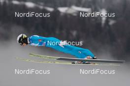 31.12.2018, Garmisch-Partenkirchen, Germany (GER): Jonathan Learoyd (FRA) - FIS world cup ski jumping, four hills tournament, qualification HS140, Garmisch-Partenkirchen (GER). www.nordicfocus.com. © Rauschendorfer/NordicFocus. Every downloaded picture is fee-liable.