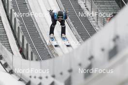 31.12.2018, Garmisch-Partenkirchen, Germany (GER): Jernej Damjan (SLO) - FIS world cup ski jumping, four hills tournament, qualification HS140, Garmisch-Partenkirchen (GER). www.nordicfocus.com. © Rauschendorfer/NordicFocus. Every downloaded picture is fee-liable.