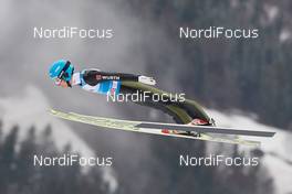 31.12.2018, Garmisch-Partenkirchen, Germany (GER): Felix Hoffmann (GER) - FIS world cup ski jumping, four hills tournament, qualification HS140, Garmisch-Partenkirchen (GER). www.nordicfocus.com. © Rauschendorfer/NordicFocus. Every downloaded picture is fee-liable.