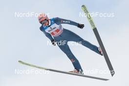 01.01.2019, Garmisch-Partenkirchen, Germany (GER): Karl Geiger (GER) - FIS world cup ski jumping, four hills tournament, individual HS140, Garmisch-Partenkirchen (GER). www.nordicfocus.com. © Rauschendorfer/NordicFocus. Every downloaded picture is fee-liable.