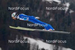 31.12.2018, Garmisch-Partenkirchen, Germany (GER): Killian Peier (SUI) - FIS world cup ski jumping, four hills tournament, qualification HS140, Garmisch-Partenkirchen (GER). www.nordicfocus.com. © Rauschendorfer/NordicFocus. Every downloaded picture is fee-liable.