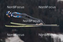 31.12.2018, Garmisch-Partenkirchen, Germany (GER): Andreas Wellinger (GER) - FIS world cup ski jumping, four hills tournament, qualification HS140, Garmisch-Partenkirchen (GER). www.nordicfocus.com. © Rauschendorfer/NordicFocus. Every downloaded picture is fee-liable.
