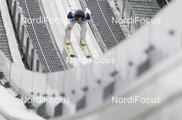 31.12.2018, Garmisch-Partenkirchen, Germany (GER): Kevin Bickner (USA) - FIS world cup ski jumping, four hills tournament, qualification HS140, Garmisch-Partenkirchen (GER). www.nordicfocus.com. © Rauschendorfer/NordicFocus. Every downloaded picture is fee-liable.