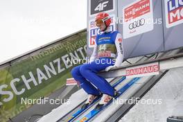 03.01.2019, Innsbruck, Austria (AUT): David Siegel (GER) - FIS world cup ski jumping, four hills tournament, individual HS130 qualification, Innsbruck (AUT). www.nordicfocus.com. © Rauschendorfer/NordicFocus. Every downloaded picture is fee-liable.
