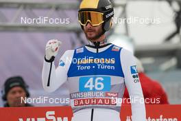 04.01.2019, Innsbruck, Austria (AUT): Manuel Fettner (AUT) - FIS world cup ski jumping, four hills tournament, individual HS130, Innsbruck (AUT). www.nordicfocus.com. © Rauschendorfer/NordicFocus. Every downloaded picture is fee-liable.