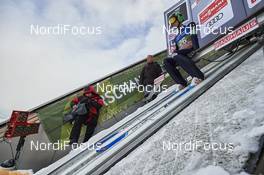 03.01.2019, Innsbruck, Austria (AUT): Anze Semenic (SLO) - FIS world cup ski jumping, four hills tournament, individual HS130 qualification, Innsbruck (AUT). www.nordicfocus.com. © Rauschendorfer/NordicFocus. Every downloaded picture is fee-liable.