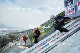 03.01.2019, Innsbruck, Austria (AUT): Evgeniy Klimov (RUS) - FIS world cup ski jumping, four hills tournament, individual HS130 qualification, Innsbruck (AUT). www.nordicfocus.com. © Rauschendorfer/NordicFocus. Every downloaded picture is fee-liable.