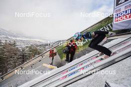 03.01.2019, Innsbruck, Austria (AUT): Antti Aalto (FIN) - FIS world cup ski jumping, four hills tournament, individual HS130 qualification, Innsbruck (AUT). www.nordicfocus.com. © Rauschendorfer/NordicFocus. Every downloaded picture is fee-liable.