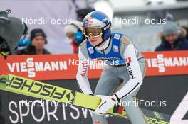 04.01.2019, Innsbruck, Austria (AUT): Andreas Wellinger (GER) - FIS world cup ski jumping, four hills tournament, individual HS130, Innsbruck (AUT). www.nordicfocus.com. © Rauschendorfer/NordicFocus. Every downloaded picture is fee-liable.