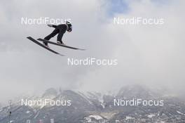 03.01.2019, Innsbruck, Austria (AUT): Antti Aalto (FIN) - FIS world cup ski jumping, four hills tournament, individual HS130 qualification, Innsbruck (AUT). www.nordicfocus.com. © Rauschendorfer/NordicFocus. Every downloaded picture is fee-liable.