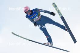 03.01.2019, Innsbruck, Austria (AUT): Karl Geiger (GER) - FIS world cup ski jumping, four hills tournament, individual HS130 qualification, Innsbruck (AUT). www.nordicfocus.com. © Rauschendorfer/NordicFocus. Every downloaded picture is fee-liable.