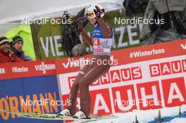 04.01.2019, Innsbruck, Austria (AUT): Kamil Stoch (POL) - FIS world cup ski jumping, four hills tournament, individual HS130, Innsbruck (AUT). www.nordicfocus.com. © Rauschendorfer/NordicFocus. Every downloaded picture is fee-liable.