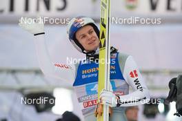 04.01.2019, Innsbruck, Austria (AUT): Andreas Wellinger (GER) - FIS world cup ski jumping, four hills tournament, individual HS130, Innsbruck (AUT). www.nordicfocus.com. © Rauschendorfer/NordicFocus. Every downloaded picture is fee-liable.