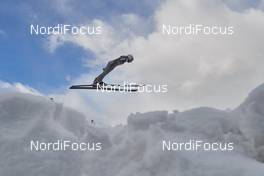 03.01.2019, Innsbruck, Austria (AUT): Simon Ammann (SUI) - FIS world cup ski jumping, four hills tournament, individual HS130 qualification, Innsbruck (AUT). www.nordicfocus.com. © Rauschendorfer/NordicFocus. Every downloaded picture is fee-liable.