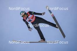 12.01.2019, Val di Fiemme, Italy (ITA): Eetu Nousiainen (FIN) - FIS world cup ski jumping, individual HS135, Val di Fiemme (ITA). www.nordicfocus.com. © Modica/NordicFocus. Every downloaded picture is fee-liable.