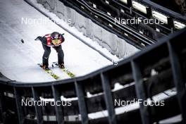 12.01.2019, Val di Fiemme, Italy (ITA): Halvor Egner Granerud (NOR) - FIS world cup ski jumping, individual HS135, Val di Fiemme (ITA). www.nordicfocus.com. © Modica/NordicFocus. Every downloaded picture is fee-liable.