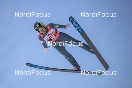 12.01.2019, Val di Fiemme, Italy (ITA): Jernej Damjan (SLO) - FIS world cup ski jumping, individual HS135, Val di Fiemme (ITA). www.nordicfocus.com. © Modica/NordicFocus. Every downloaded picture is fee-liable.