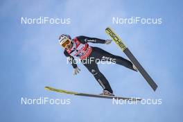 12.01.2019, Val di Fiemme, Italy (ITA): Killian Peier (SUI) - FIS world cup ski jumping, individual HS135, Val di Fiemme (ITA). www.nordicfocus.com. © Modica/NordicFocus. Every downloaded picture is fee-liable.