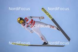 12.01.2019, Val di Fiemme, Italy (ITA): Manuel Fettner (AUT) - FIS world cup ski jumping, individual HS135, Val di Fiemme (ITA). www.nordicfocus.com. © Modica/NordicFocus. Every downloaded picture is fee-liable.