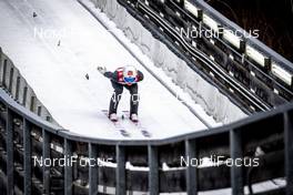 12.01.2019, Val di Fiemme, Italy (ITA): Johann Andre Forfang (NOR) - FIS world cup ski jumping, individual HS135, Val di Fiemme (ITA). www.nordicfocus.com. © Modica/NordicFocus. Every downloaded picture is fee-liable.