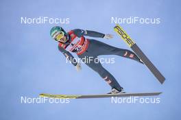 12.01.2019, Val di Fiemme, Italy (ITA): Michael Hayboeck (AUT) - FIS world cup ski jumping, individual HS135, Val di Fiemme (ITA). www.nordicfocus.com. © Modica/NordicFocus. Every downloaded picture is fee-liable.
